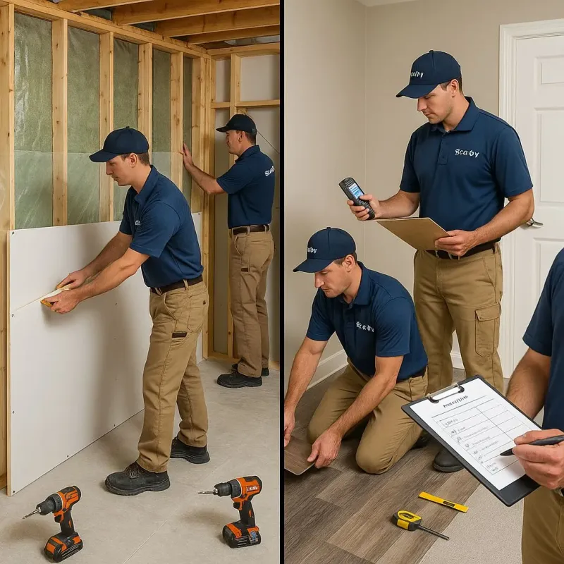 Repairs and Reconstruction process in Alabama, NY